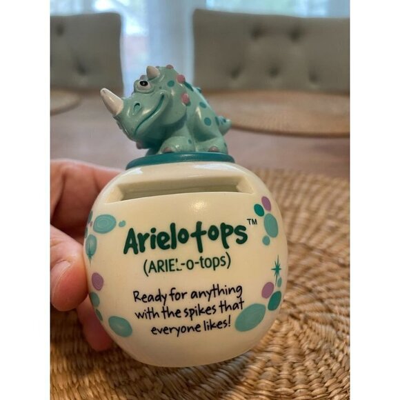 Dino Mates Money Jars Arielo-Tops Coin Bank - Picture 3 of 6